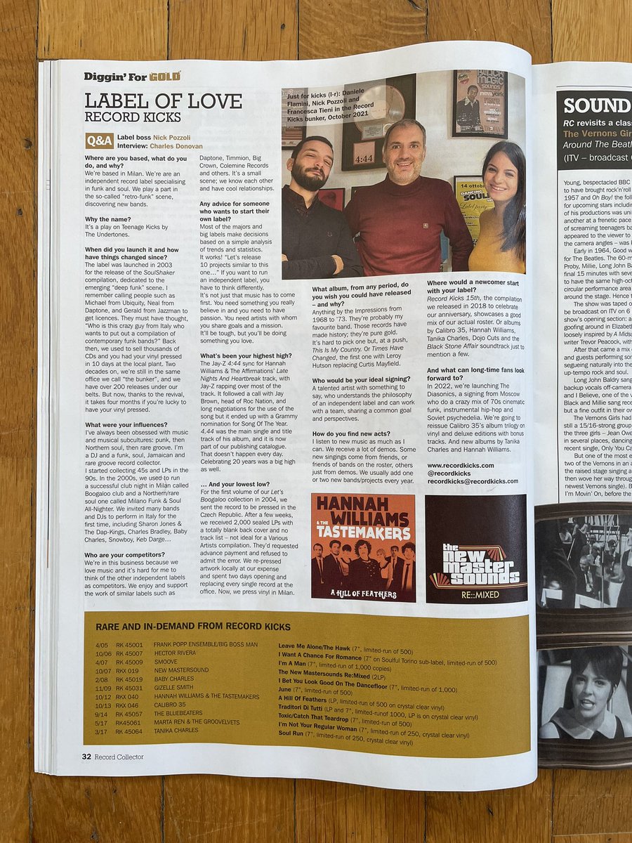 Greetings from your label of love.
<a href="/RecCollMag/">Record Collector Mag</a> 🙌 ❤️