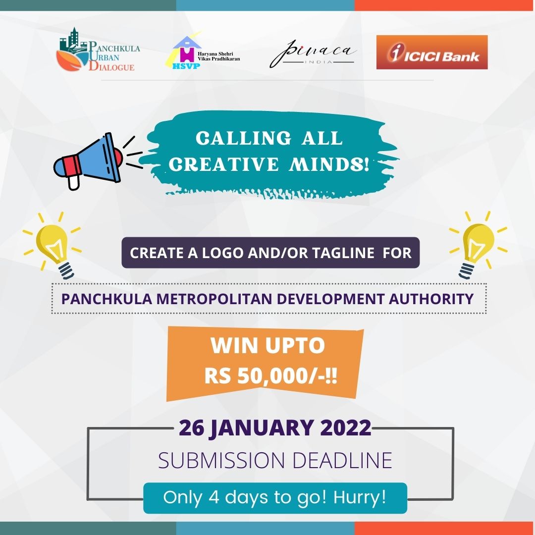 PUDevent's tweet photo. Showcase your creativity and win big!

Submit your entries and stand a chance to win 31,000/- for tagline and 50,000 for logo

Only 4 days to go!

🗓️ Submission Deadline: 26th January, 2022
📢 Announcement of results: 30th January, 2022

Submission LINK: https://t.co/1AQDVVXtLQ https://t.co/906cXWf2Cw