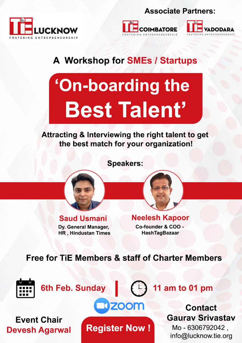 TiE Lucknow tweet media