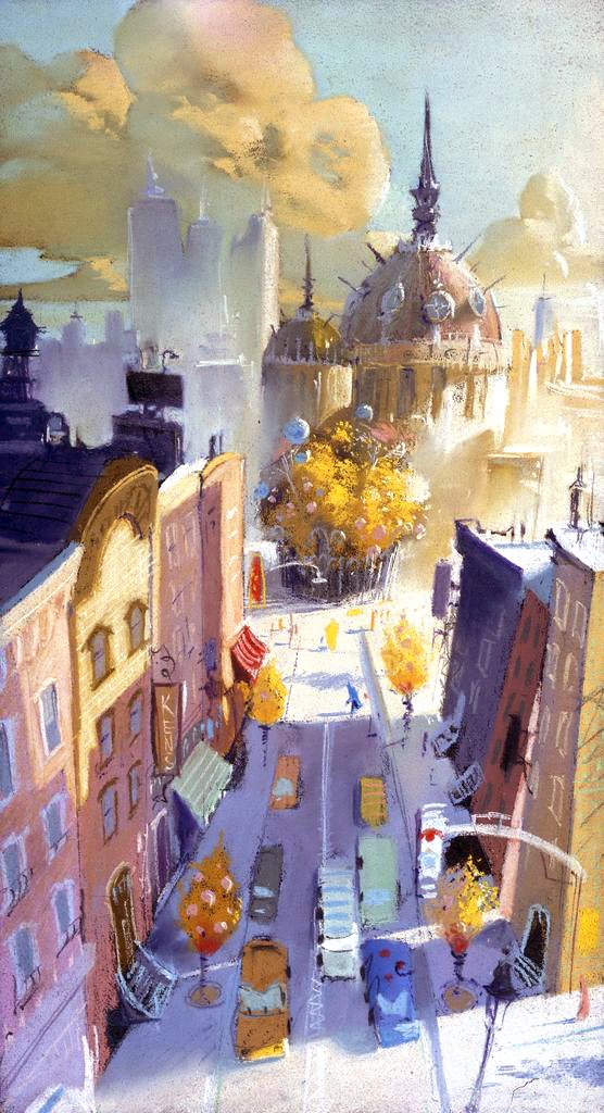ani_obsessive's tweet photo. Concept art by Dominique Louis for Monsters, Inc. (2001), dir. Pete Docter, Pixar Animation Studios https://t.co/l1BJBoLqKK