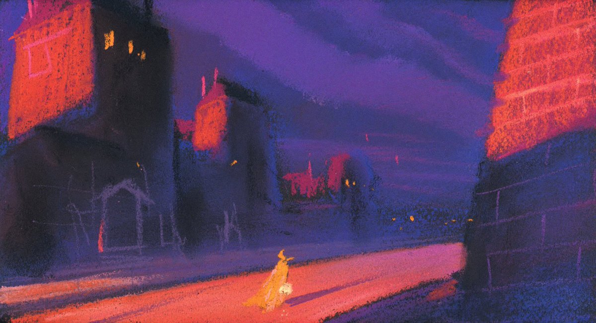 ani_obsessive's tweet photo. Concept art by Dominique Louis for Monsters, Inc. (2001), dir. Pete Docter, Pixar Animation Studios https://t.co/l1BJBoLqKK