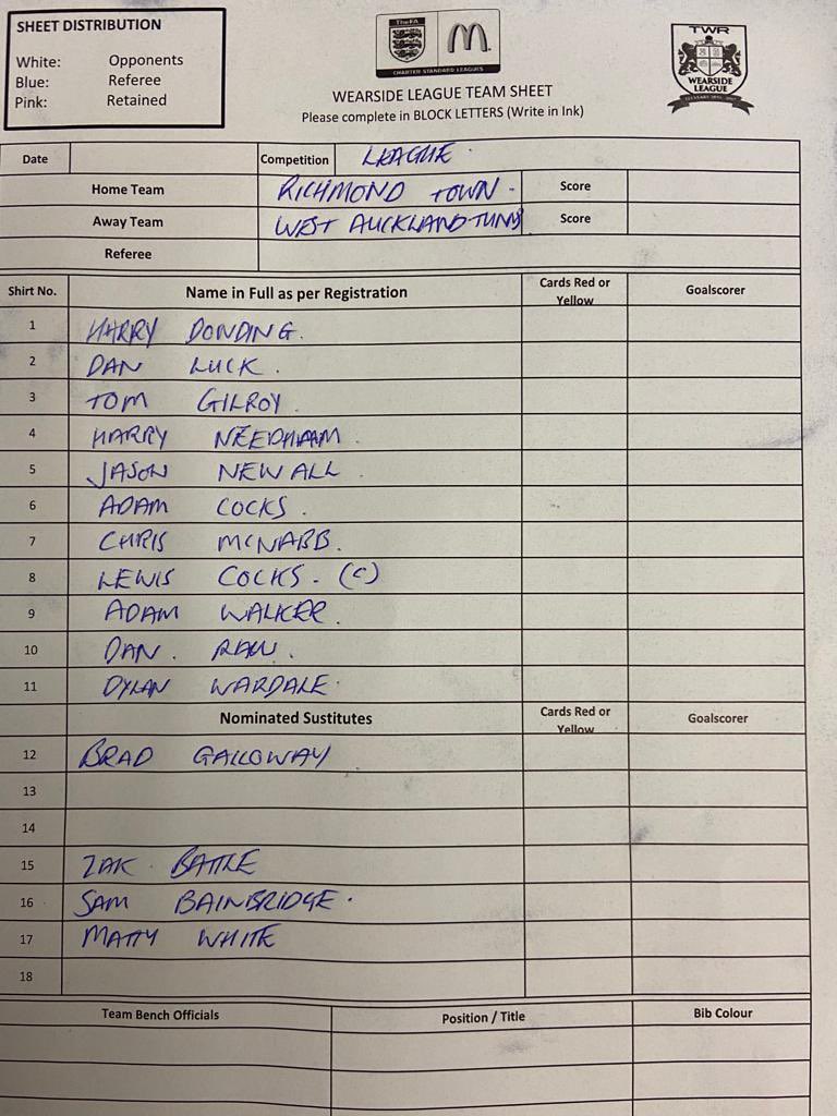 Richmond Town FC tweet media