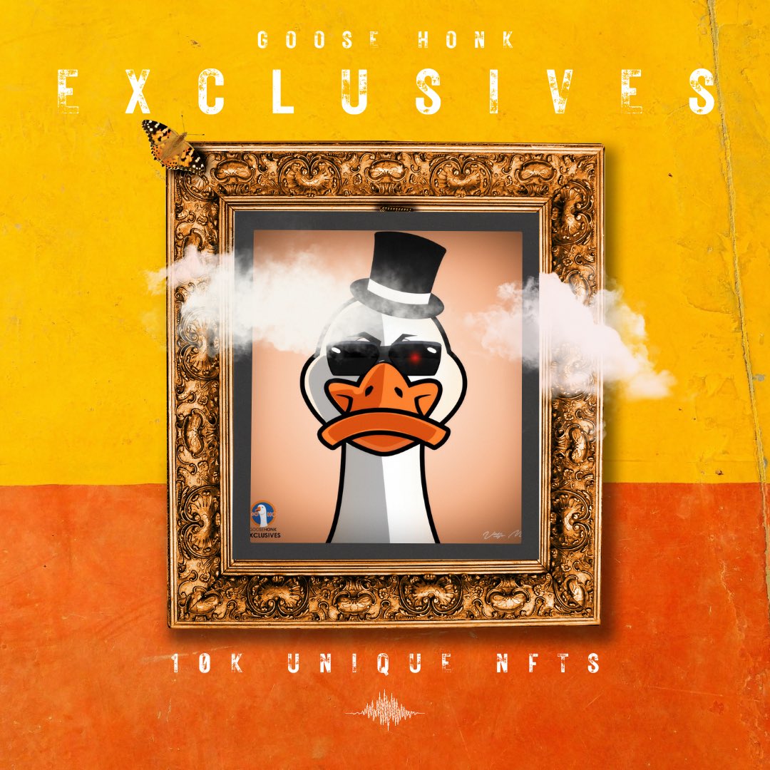 🚨 #NFTGiveaways 🚨

🏆Win 1/1 @GooseHonkToken NFT

-0.1 BNB Floor on BSC
-GooseHonk DAO
-10k unique NFTs w/ diff rarity levels

To enter:
✅Follow @GooseHonkToken @DemonsNFT
✅RT &amp; Like❤️
✅Join Discord:discord.gg/PXx9KNKP

⏳24H
Public minting Now

#NFTdrop #BSClaunch