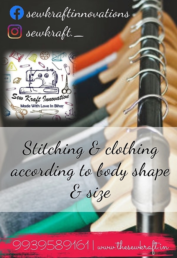 SewKraft's tweet photo. Stitching &amp; Clothing According To Body Shape &amp; Size

Radha Indra Bhawan, Near Hotel President, Frazer Rd, Patna, Bihar. IND 800001
https://t.co/mWbppTI6Gq | 9939589161 | isewkraft@gmail.com

Facebook : https://t.co/luL9SIAWg1
Instagram : https://t.co/L2fRz4NkBY https://t.co/FgB1QAJbUP