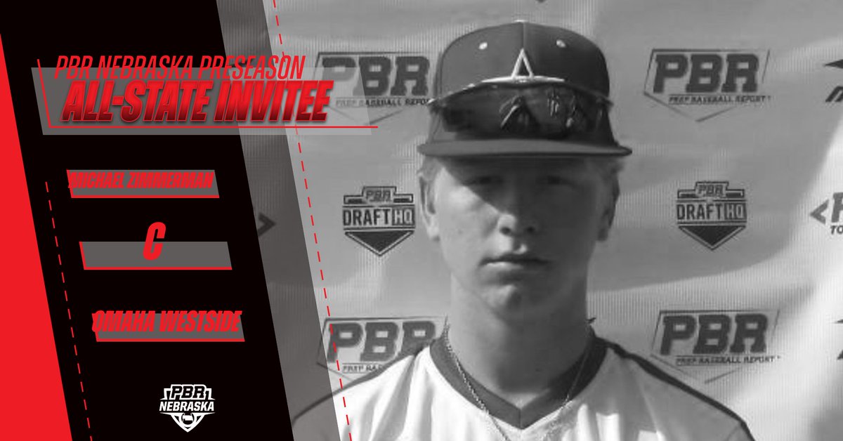 PBR NE Preseason All-State
💥  Invite Accepted 💥 

Michael Zimmerman, Omaha Westside, 2023

#39 Ranked Player in NE '23 Class

<a href="/Zimmerman_MD/">Michael Zimmerman</a> <a href="/whs_varsitybb/">Westside Warrior Baseball</a>

#ShapeTheState #BeSeen