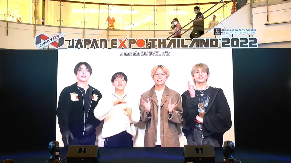satoraira_th's tweet photo. ありがとうございます！！
コップンカー！！！
#JAPANEXPOTHAILAND2022 
#佐藤來良 #SATORAIRA #ซาโต้ไรระ 
#BUGVEL #RAIRA #REBRA https://t.co/nDch8eAaG3