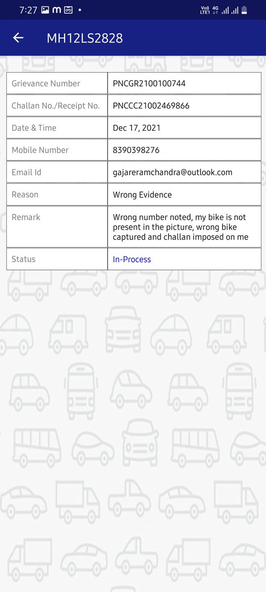 RamchandraGaja2's tweet photo. @PuneCityTraffic @CPPuneCity @PuneRTO

Why RTO do not respond to the grievances filled.
1- It seems RTO is creating rule and itself not following it¿? https://t.co/YUgI9WCv0t
