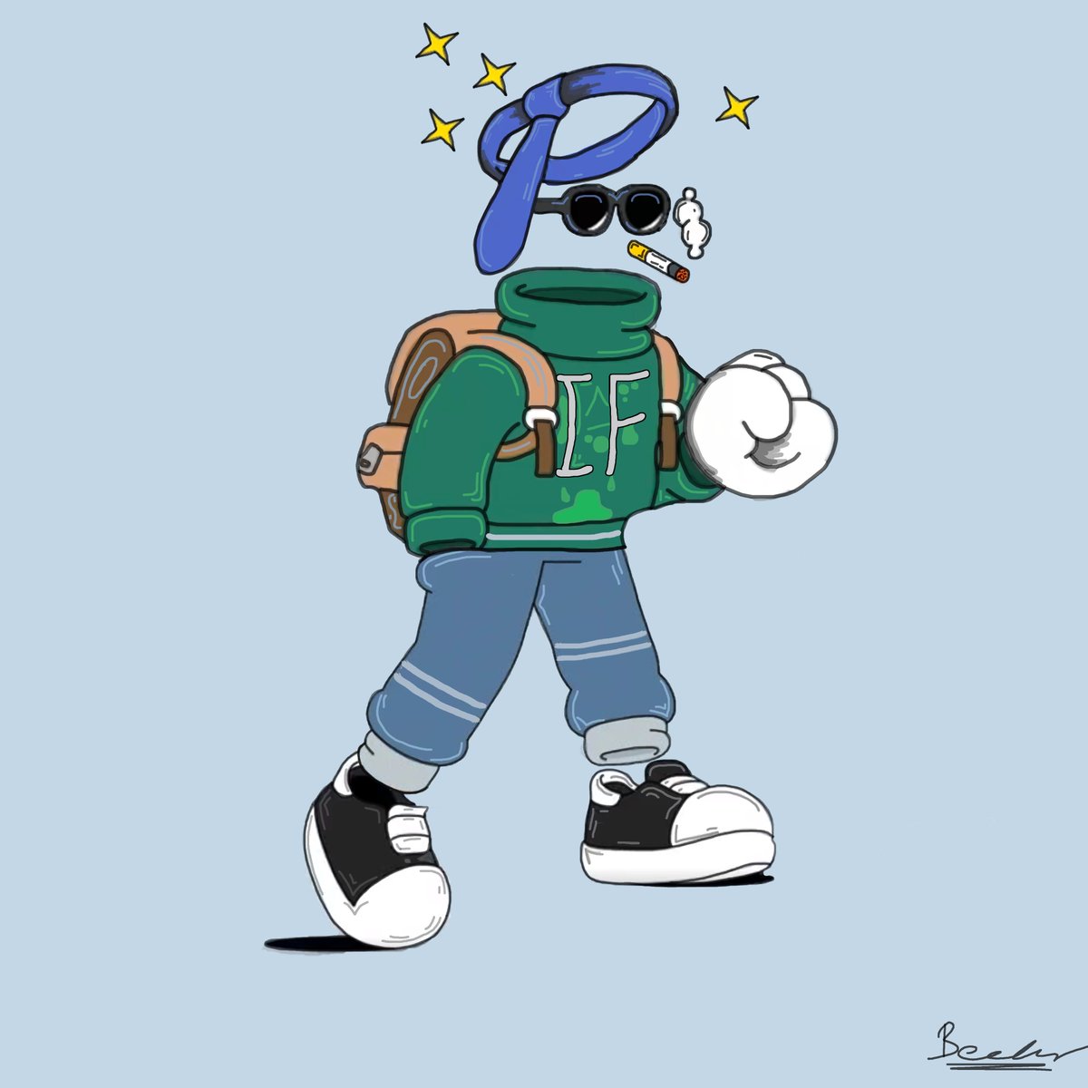 FcmIlja's tweet photo. I have drawn a fan art for @InvsbleFriends @coinbilly @SlimHoods
I hope I have convinced you and can join your WL.
Love from Germany!!! https://t.co/zxDtYQF7wU