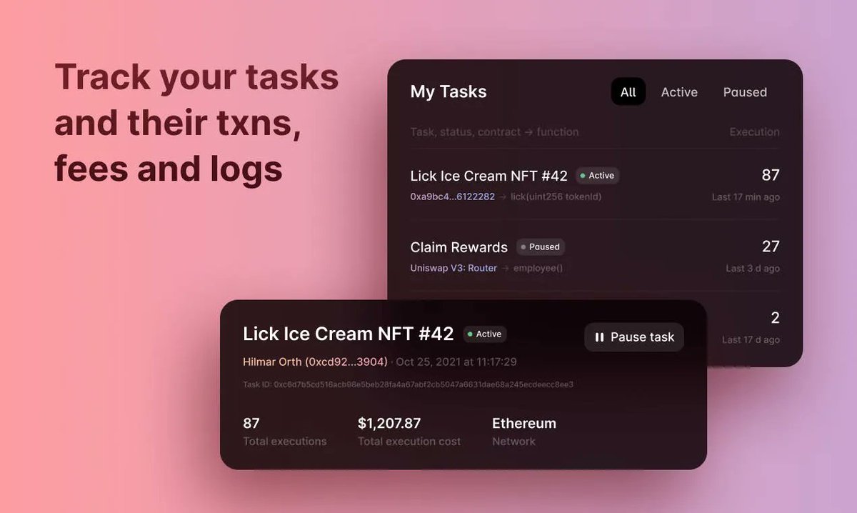 ProductHunt's tweet image. Automate any smart contract function on blockchains with high reliability and affordable transaction fees.

meow.ph/gelatoops