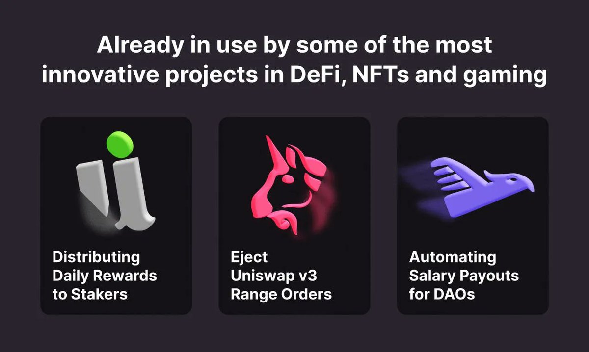 ProductHunt's tweet image. Automate any smart contract function on blockchains with high reliability and affordable transaction fees.

meow.ph/gelatoops