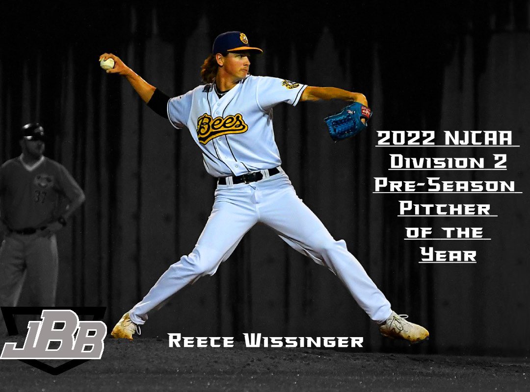 The 2022 <a href="/_TheJBB/">The JBB</a> NJCAA Div. 2 Pre-Season Pitcher of the Year

Reece Wissinger (<a href="/reecewissinger/">Reece Wissinger</a>) - <a href="/SCCBlackhawksBB/">Southeastern CC BSB</a> 

🔗 wp.me/paehxT-3k9
