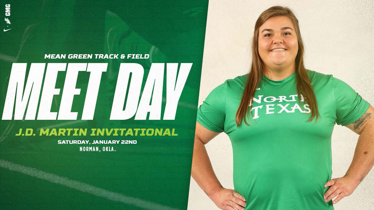 MeanGreenTFXC's tweet photo. 𝗠𝗘𝗘𝗧 𝗗𝗔𝗬.

🏟️ J.D. Martin Invitational
📍 Norman, Okla.
📈 https://t.co/u3IuxrX6JF
📝 https://t.co/iXJR8rebDR

#GMG 🟢🦅 https://t.co/aiAzvzinZZ