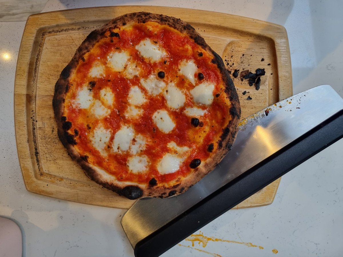 hughoreilly73's tweet photo. @OoniHQ The golf was good, but the pizza was spectacular. Hard to beat a classic margherita #pizzapro https://t.co/KudxWU2I6i