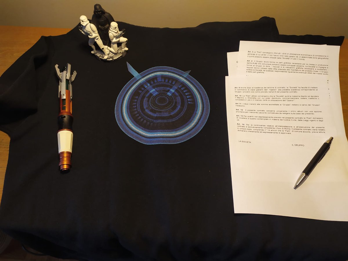 2022 will be the year of Chronomaster! Mastering is finished, the booklet is 90% ready and another great news you can find it out in the photo! Official news will be revealed very soon! The Chronomaster is ready to take off! Stay tuned