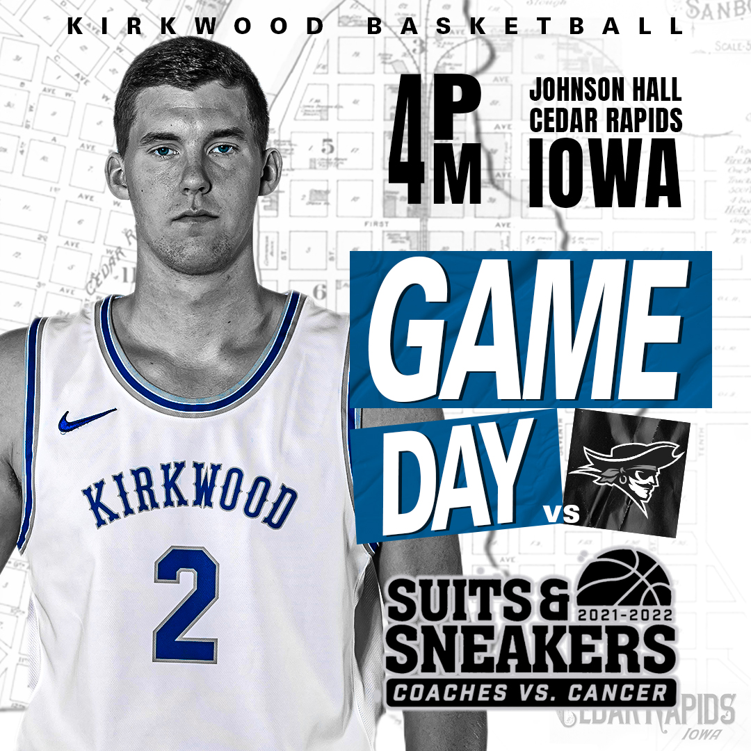 KirkwoodEagles's tweet photo. ➖𝗚𝗔𝗠𝗘 𝗗𝗔𝗬➖

🆚 Iowa Western
🕓 4:00pm
📌 Cedar Rapids, IA
🏟️ Johnson Hall
📻 https://t.co/FyaNUCI775 | 93.1 FM | 1450 AM
📺 https://t.co/xz5KIwxlxl

#WingsUp 🦅🏀 | #SuitsAndSneakers
@CoachesvsCancer | @KCC_MBB https://t.co/c7Af34z1TK