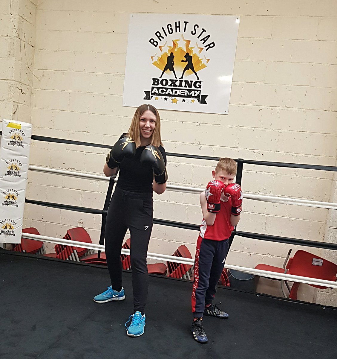 stepheastment's tweet photo. Great boxing session this morning. Even my son got involved 🥊 https://t.co/JcPf38fkZ0