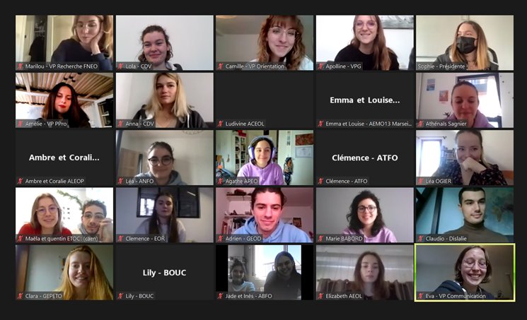 La_FNEO's tweet photo. #CA | Le 1er Conseil d'Administration de la FNEO se tient ce week-end à #distance. C'est l'occasion pour le Bureau National et les #administrateurs d'échanger sur divers sujets 📚
Au programme pour ce 1er jour :
➡️ Vote de la #politiquegénérale
➡️ #Élections
➡️ Groupes de travail https://t.co/wSmBU1qaWM