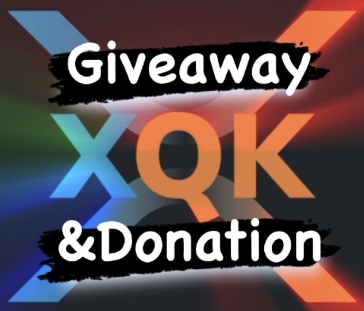 xhoryu000's tweet photo. #XQK Giveaway🎉&amp;Donation🎁
Show Army power to @officialXQK towards Bitrue listing!!

Like❤️×1000 $XQK will be distributed to 1🎉 and donated🎁

👉follow @toton_fire @cryptofreakboy 
@xhoryu000 
👉RT&amp;Like❤️
👉5 tag friends
Winners announced 25th Jan.

#Giveaway #Donations https://t.co/tEuB7K6fZ6