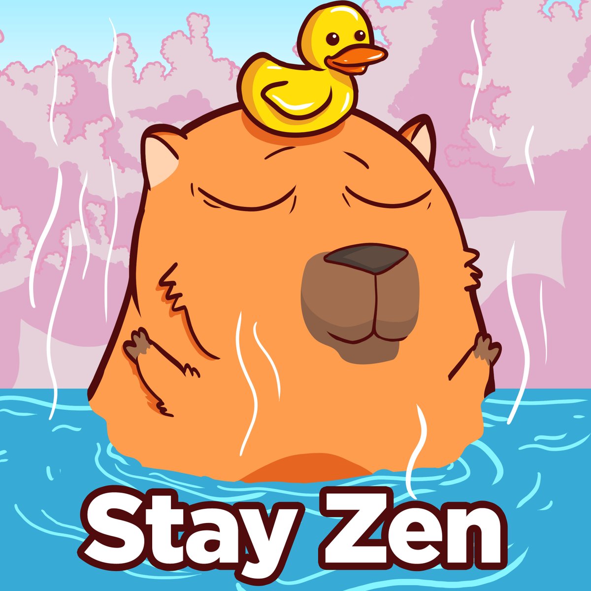 CapyAcademyNFT's tweet photo. gm capys

stay zen today!

#NFTCommunity https://t.co/M6ASGDhlhh
