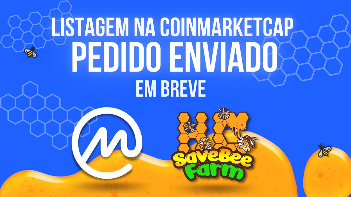 🍯 Os pedidos de listagem da HONEYCOMB na CoinGecko e CoinMarketCap já foram enviados! A previsão para a listagem é de até fev/2022.

🐝 Para acompanhar as novidades e tirar suas dúvidas, entre no nosso canal do telegram: t.me/savebeeBR

#savebee #honeycomb #Crypto #NFT