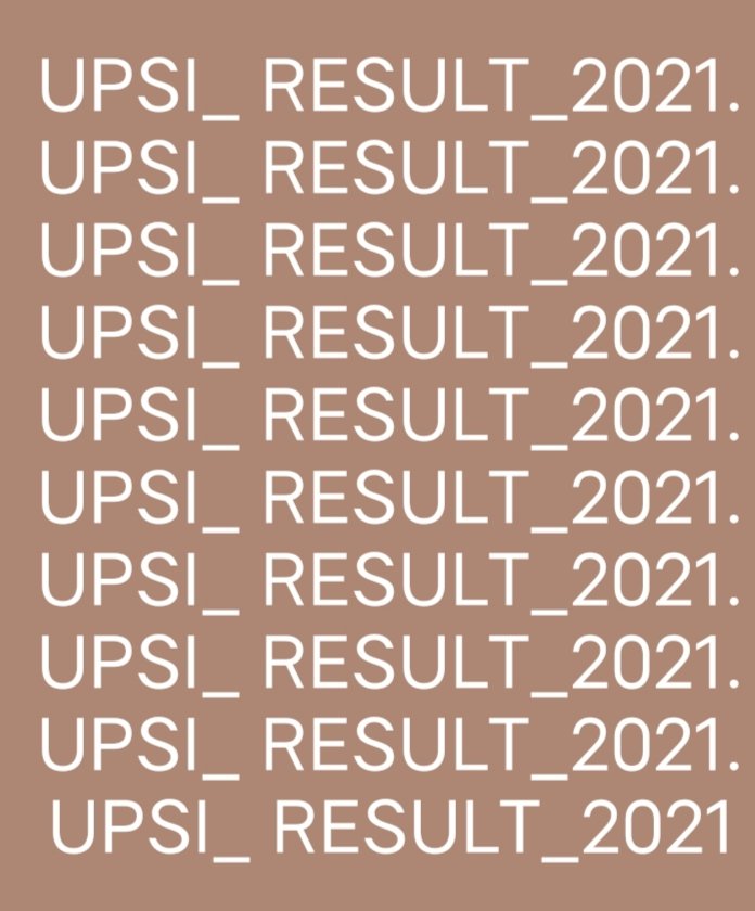 Narendr09870491's tweet photo. #UPSI_RESULT_2021 https://t.co/uZTqUaLHl9