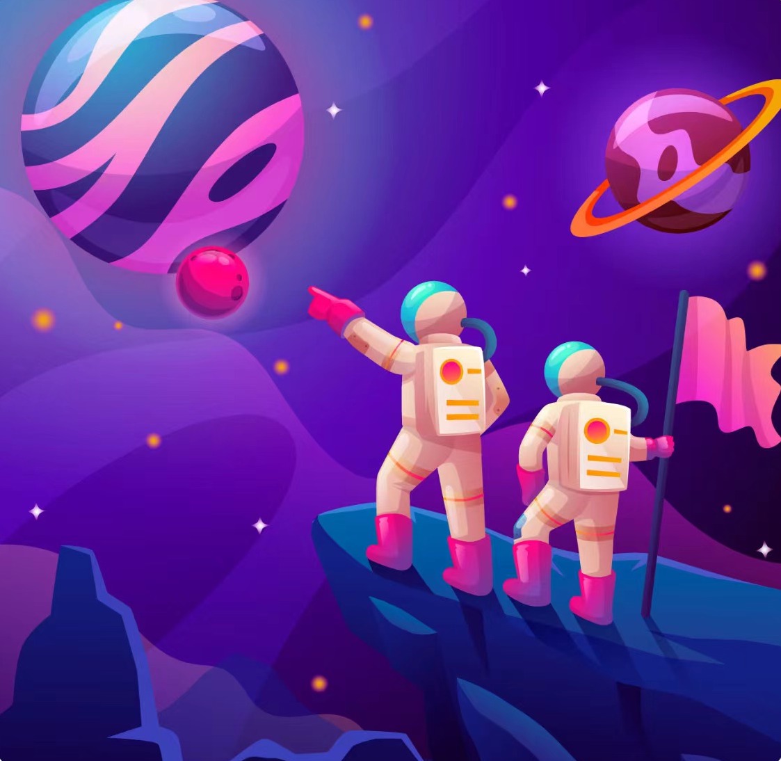 Thestarslab's tweet photo. 🎺Caption Competition🎺

3 WL spots will be given away to the most out of this world captions.

To be eligible for this contest:
🪐 Follow
🪐 Like + Retweet 
🪐 Tag 3 Friends

#nfts #VR #NFT #NFTDrop #VirtualReality #metaverse #NFTCommunity  #starslab #holocube https://t.co/KeMCIhiUIP