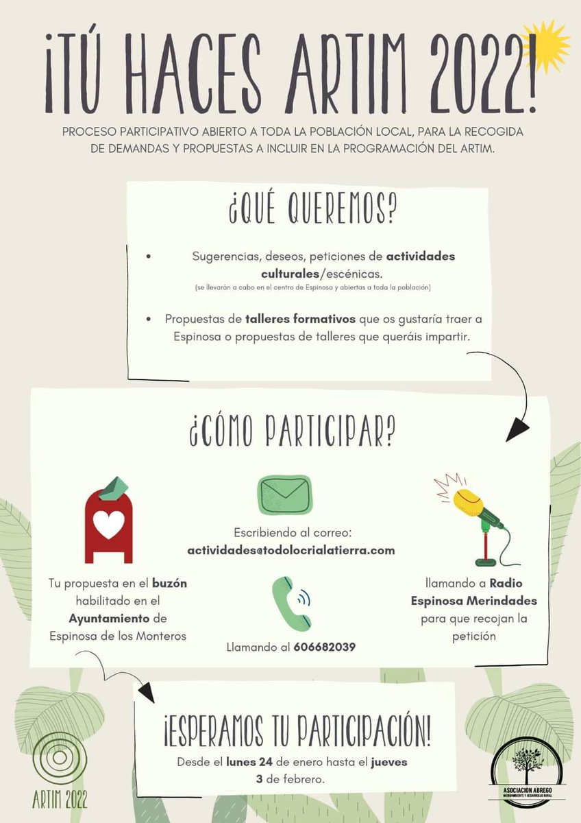 AlfonsoRiosV's tweet photo. Proceso participativo para el festival #Artim #Artim2022 @ARTIM_abrego en #EspinosaDeLosMonteros @VilladeEspinosa https://t.co/7pW2ntvemy