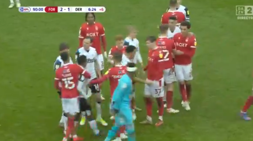 foet247europa's tweet photo. FT Nottingham Forest 2 Derby County 1 #FORDER https://t.co/s41WNdAOQO