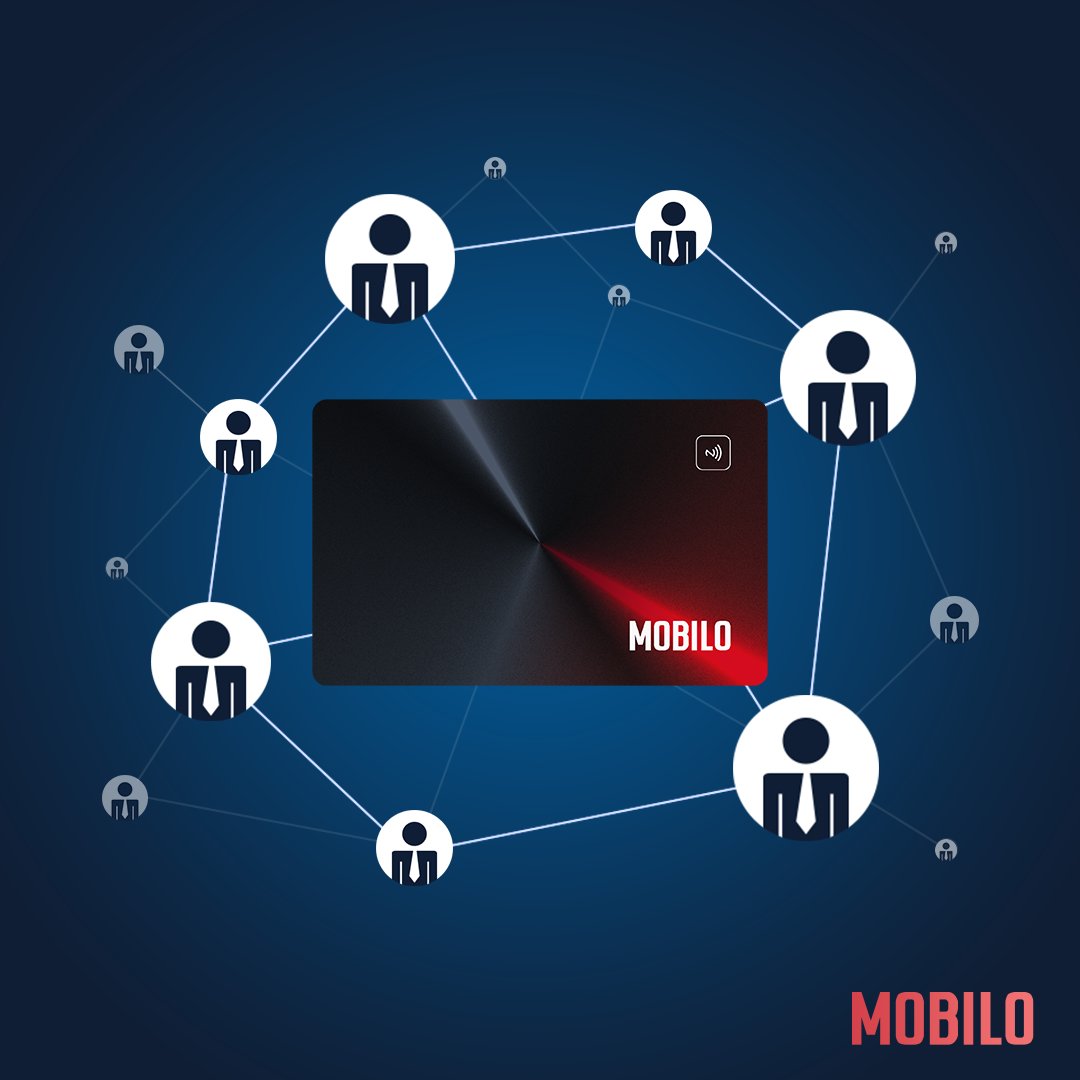 mobilodigital's tweet photo. It's not who you know. It's WHO KNOWS YOU. Grow your network with a tap. To buy your Mobilo card, check out:  https://t.co/RpymWuNfkc

#Mobilo #NfcBusinessCard  #SmartBusinessCard #DigitalBusinessCard #Networking #SmartNetworking #ContactlessNetworking https://t.co/2oVQlLxqhb
