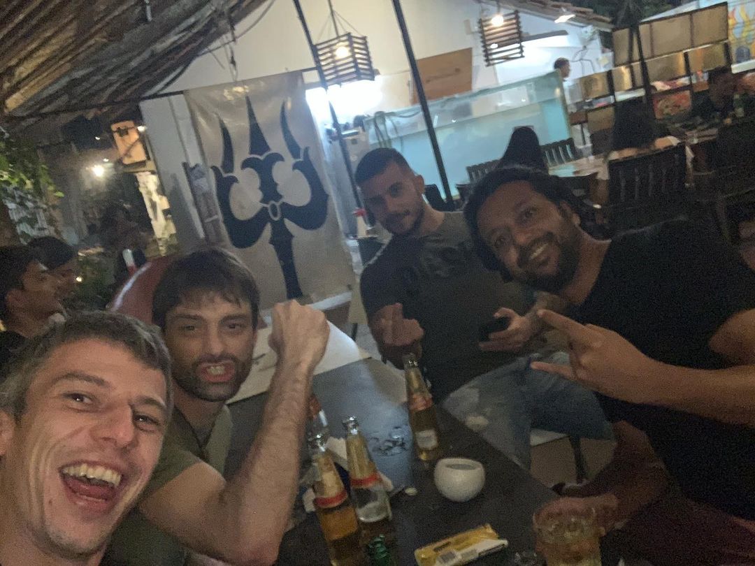 Wishing you a super Saturday with a throwback memory from Goa >> <a href="/DjDjantrix/">Djantrix</a>, <a href="/MiddleMode/">Middle Mode</a>, #Imaginarium &amp; <a href="/StarLab_Music/">StarLab (Official)</a> sharing a light moment 🎛😎 

 #digitalom #digitalomproductions #trancefamily #psyfamily #psytribe #culturatrance #goalife #goalifestyle #psytrance