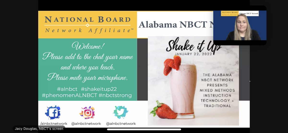 Ready for a great day of learning with the @alnbctnetwork! #alnbct #shakeitup22 #phenomenALNBCT #nbct