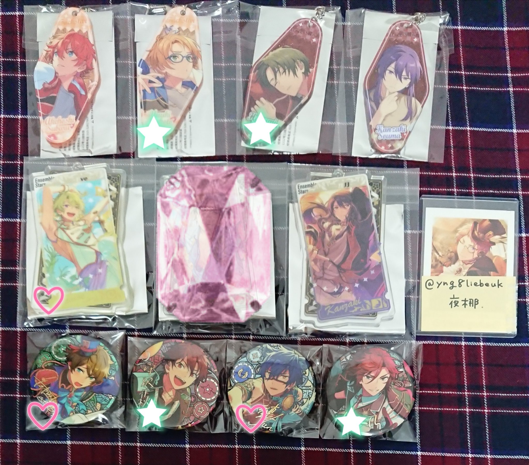 あんスタ 中国限定 時光アクスタ Cbox 凪砂 日和 ジュン 茨 英智