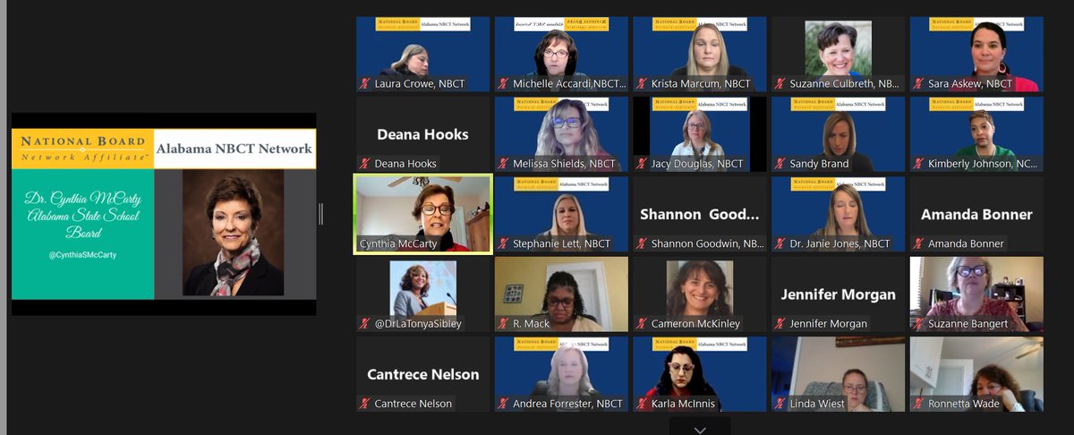 MichelleAccard1's tweet image. Thrilled to greet the Alabama NBCT Network Conference this morning  #ALNBCT Amazing educators doing amazing work each day! #NBCTStrong