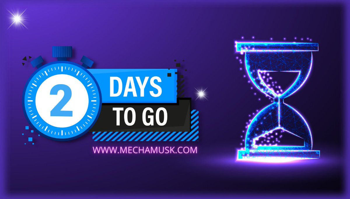 MechaMusk's tweet photo. WE ARE ON 3 DAYS TO GO! 🚀

💸Get your $MCM before it's too late!
https://t.co/cS9NDY75xd

🏆 Share your referral link and get reward

Let's go moon TOGETHER! 🚀
#MechaMusk #MCM #NFTs #Launchpad #Presale #PancakeSwap #Binance #BinanceSmartChain #Airdrop #Airdrops #cryptocurrency https://t.co/QrVoGXmBCD