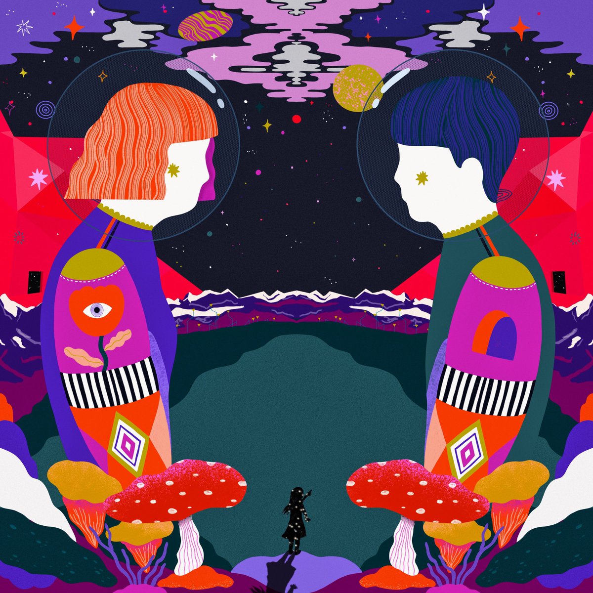 dielamaharanie's tweet photo. It’s Live! our collaboration 🥳✨

• Celestial Connection •
@ShillWater X @dielamaharanie 
1/1 edition on @withFND 🖤

Rts are much appreciated frens 😚

https://t.co/zF9Ma0u5JK https://t.co/gGuORKK4S8