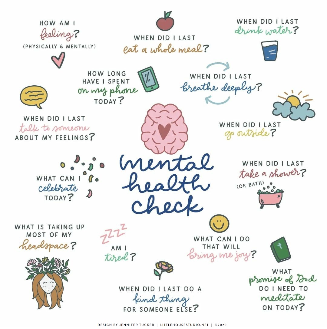 Have you done a mental health check today?  As Leaders it's critical we place mental health as high as physical health, performance and productivity.  A great checklist by Jennifer Tucker to reference. #mentalhealth #leadership #stoptalkingstartasking #emotionalintelligence