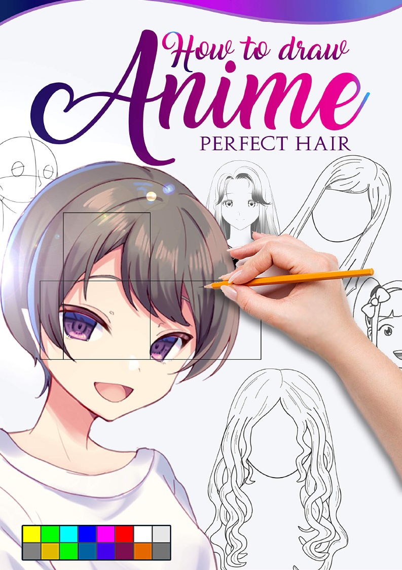 6 Ways to Draw Anime Hair  wikiHow