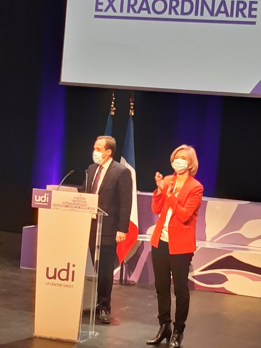 L'UDI s'investit auprès de <a href="/vpecresse/">Valérie Pécresse</a>. Les conseillers nationaux ont voté à 96% pour le soutien à sa candidature à l'élection présidentielle.