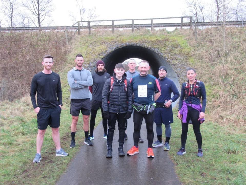 Clarksy16's tweet photo. great to do some miles with this machine @Marathon_Man365 day 22/365 marathons all in support of #macmillancancer keep going mate. Great support from everyone! @GrahamClark16 🏃‍♂️ https://t.co/vEFVciiqYG