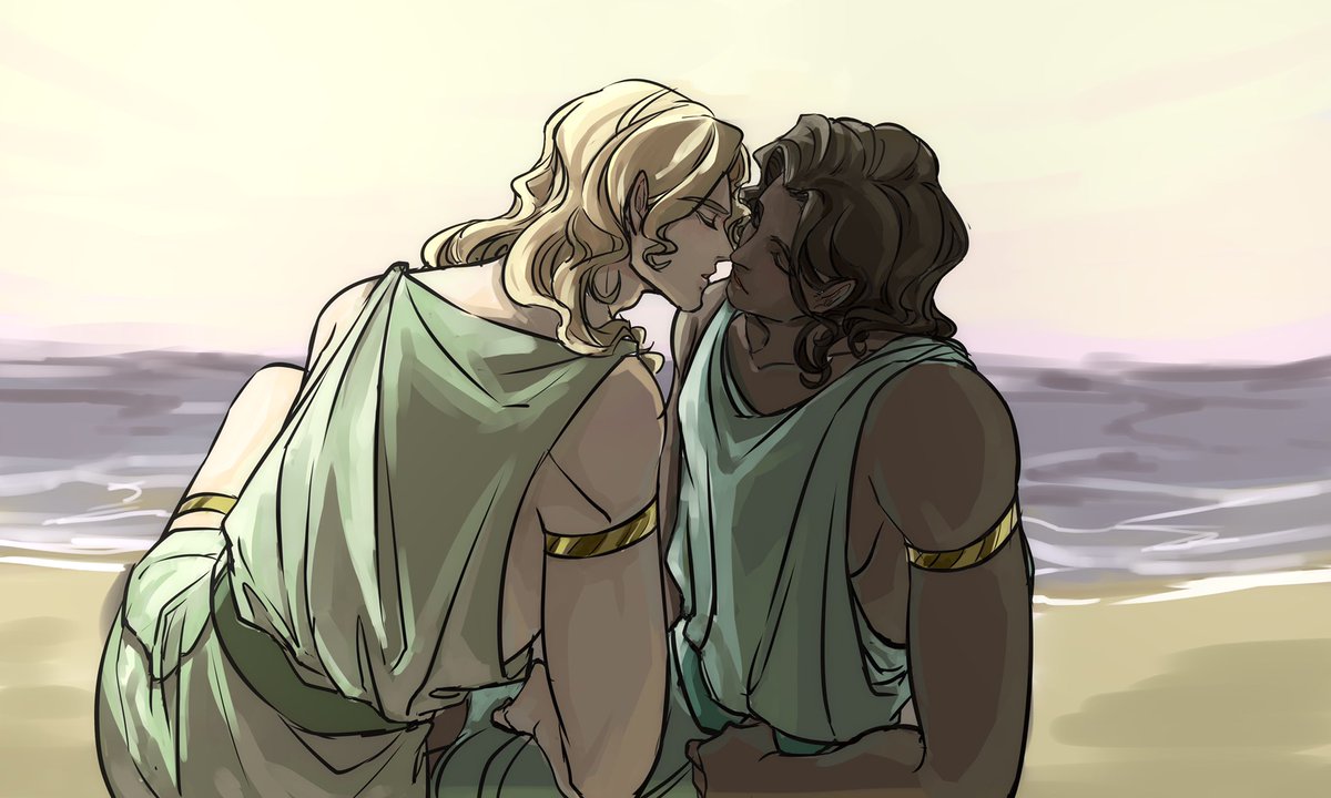 亲亲——
#patrochilles #HadesFanArt