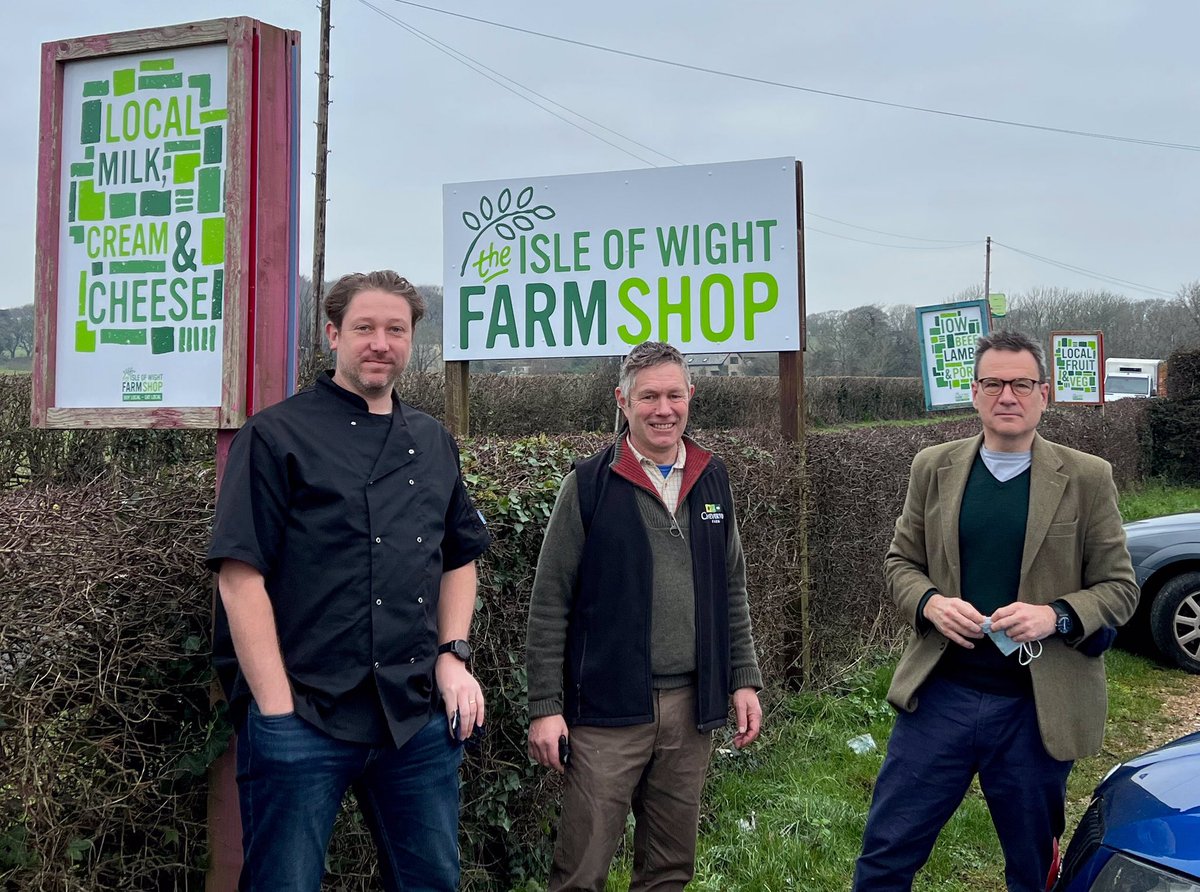 IoWBobSeely's tweet photo. 🚜 Recently visited the Isle of Wight Farm Shop. Delighted to see they're supporting local farmers & food producers. Let’s #buylocal at a local #farmshop for #reducingfoodmiles on the #IsleofWight #IOW https://t.co/JOzy5F0lhw