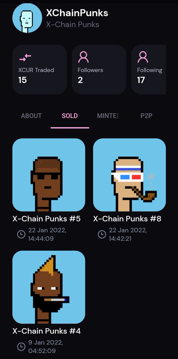X-Chain Punks | Curate tweet media
