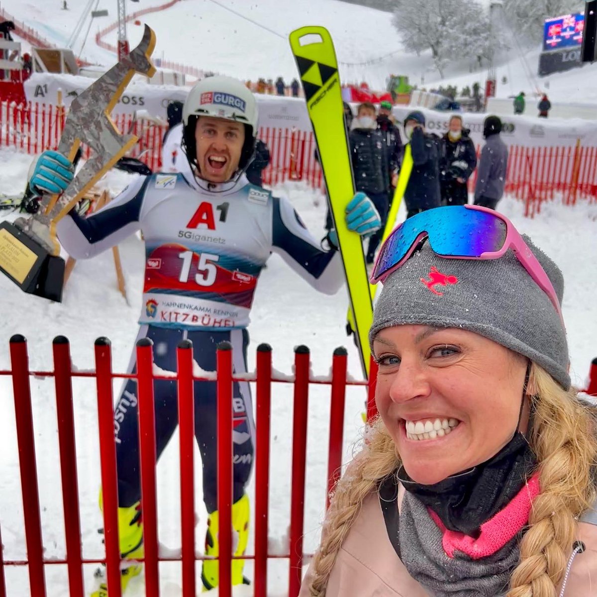 MINDBLOWING He did it! 🏆 the first 🇬🇧 to ever win a race in World Cup. And it Kitzbühel! The commentator called him Sir Dave Ryding - so apt considering his historic win today.@daveryding