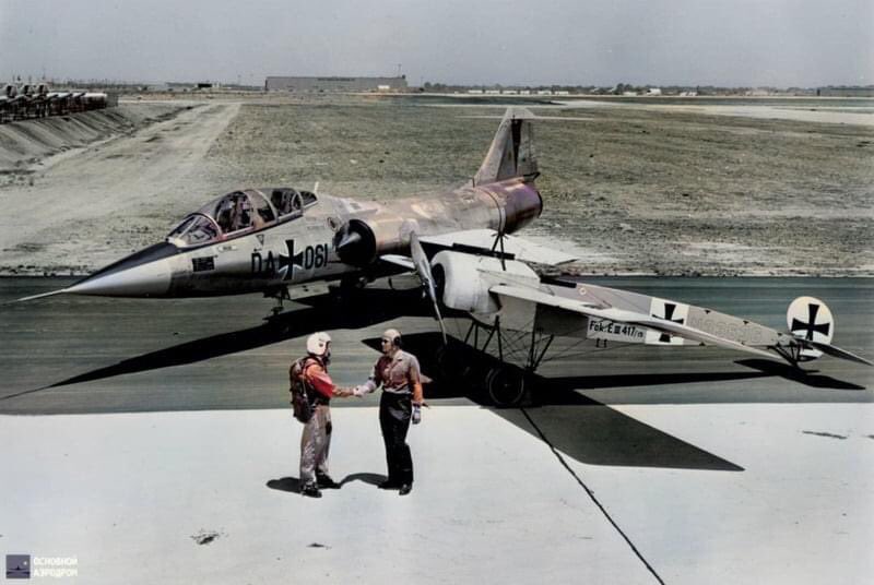 The past meets the future. The Luftwaffe’s evolution from the First World War to the Cold War with of course the F-104 Starfighter. 

#starfightersaturday #F104 #f104starfighter #luftwaffe #Germany #aviation