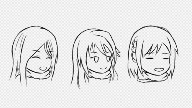 顔だけかいていく。
これが終われば
ナデカツ合同の原稿終わりです 