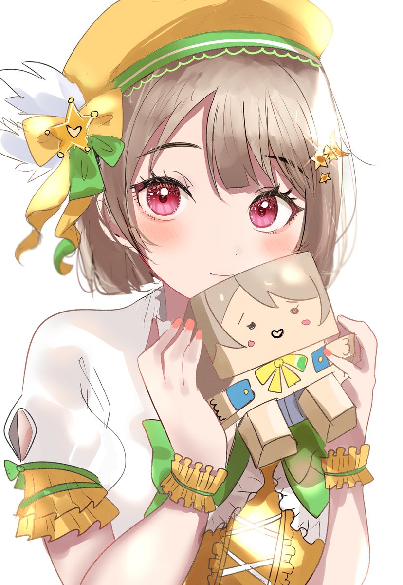 中須かすみ 「大好き❤️❤️❤️
#中須かすみ生誕祭2022 
#中須かすみ誕生祭2022 」|すにゃのイラスト