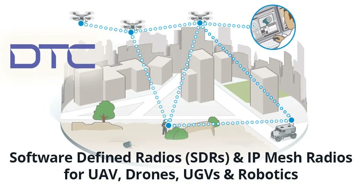 Unmanned Systems Technology (@unmannedsystem) on Twitter photo DTC's ultra-miniature SOLO8 Software Defined Radio is a digital video transceiver for small #drones and #robotics. The highly secure system can operate as a transmitter, dual encoder, standard IP Mesh or MIMO IP Mesh. Learn more: unmannedsystemstechnology.com/company/domo-t…
#sponsored <a href="/DomoBroadcast/">Domo Tactical Communications</a> DTC's ultra-miniature SOLO8 Software Defined Radio is a digital video transceiver for small #drones and #robotics. The highly secure system can operate as a transmitter, dual encoder, standard IP Mesh or MIMO IP Mesh. Learn more: unmannedsystemstechnology.com/company/domo-t…
#sponsored <a href="/DomoBroadcast/">Domo Tactical Communications</a>
