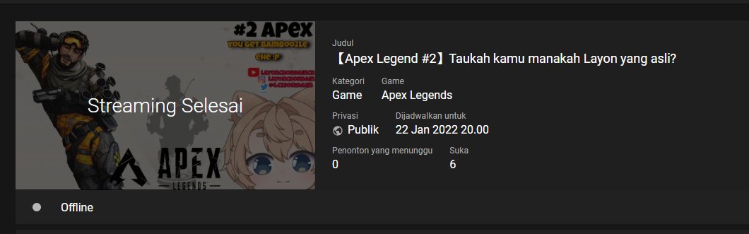 LChordain's tweet image. Otsu Yon Minna.....

Terimakasih untuk teman teman dan para LayonHart yang sudah datang dan nemenin Layon ya....

ditunggu ya Schedule live Layon minggu depan

Sekali lagi...
Otsuyon &amp;gt;~&amp;lt;

#DONE #endstream #Otsuyon