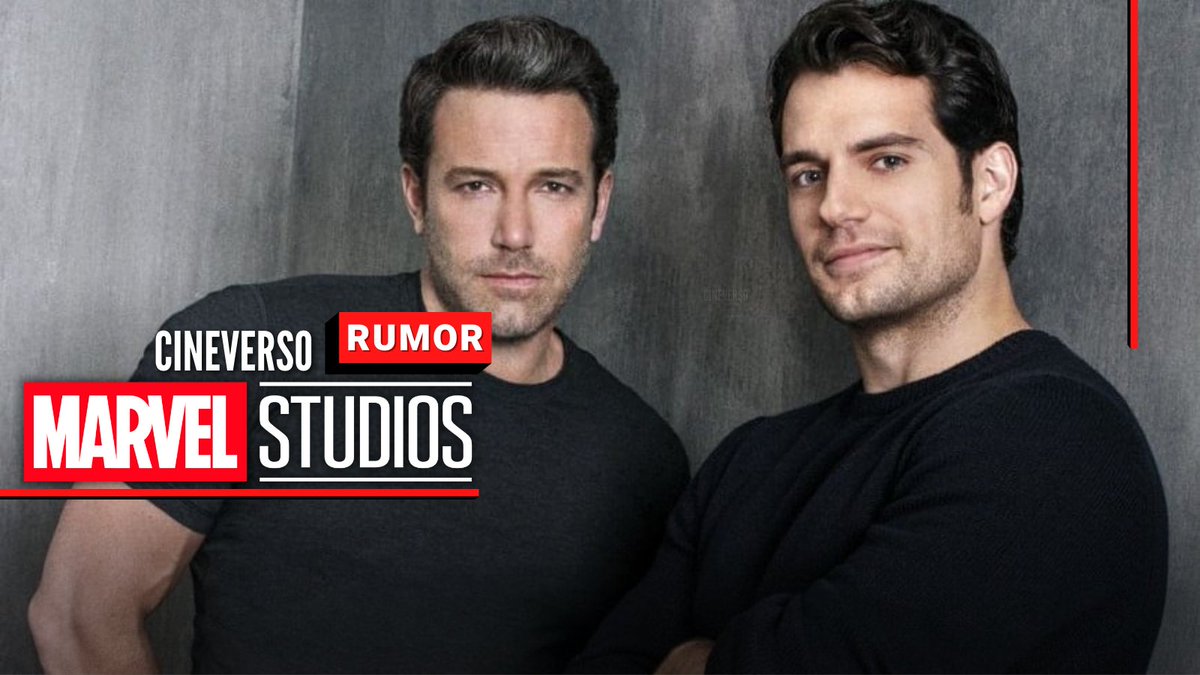 ¡BOOM! Se rumorea que Ben Affleck y Henry Cavill están en conversaciones para unirse a MARVEL Studios. 

 Los personajes que podrían interpretar son aún desconocidos según el insider MyTimeToShineHello.