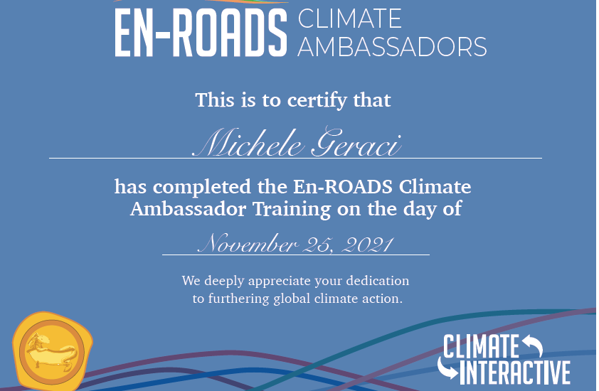 michele_geraci's tweet photo. Lieto di essere entrato a far parte della famiglia @climateinteract
Il mio impegno sarà divulgare il modello di simulazione sviluppato col mio vecchio Prof #Sterman del @MIT che mette insieme politiche di domanda e offerta di energia con #emissioni #CO2
Scrivete se interessati https://t.co/2DCB27lPpq